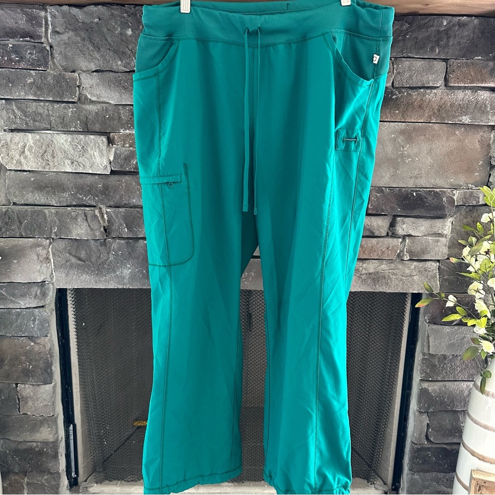 Women's Teal infinity Scrub Pants